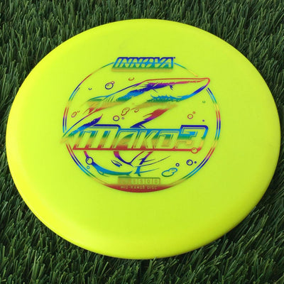 Innova DX Mako3 with Burst Logo Stock Stamp - 146g Yellow