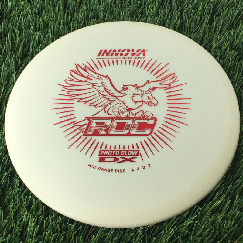 Innova Proto Glow DX Roc with Burst Logo Stock Stamp - 164g Glow