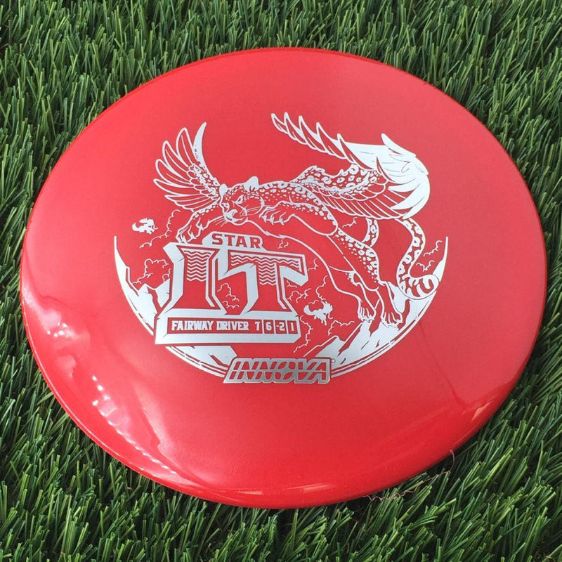 Innova Star IT with Burst Logo Stock Stamp - 175g Red