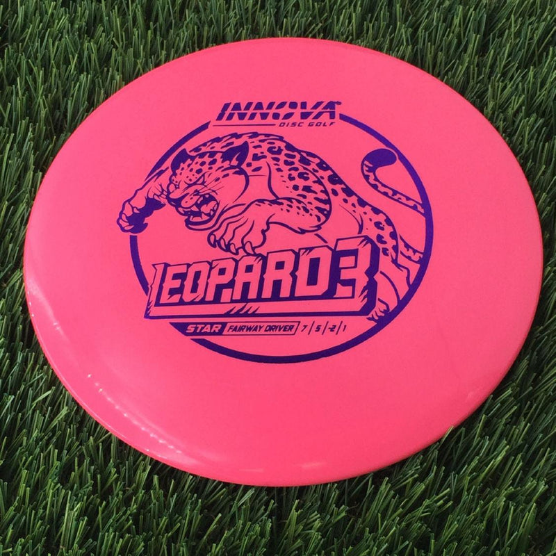 Innova Star Leopard3 with Burst Logo Stock Stamp - 164g Pink