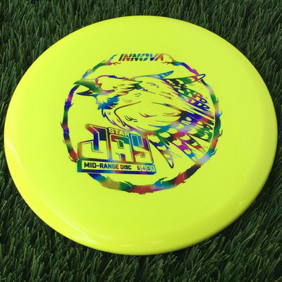 Innova Star Jay with Burst Logo Stock Stamp - 167g Yellow