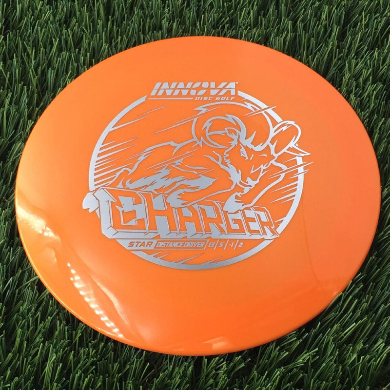 Innova Star Charger with Burst Logo Stock Stamp - 175g Orange