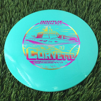 Innova Star Corvette with Burst Logo Stock Stamp - 175g Teal Green