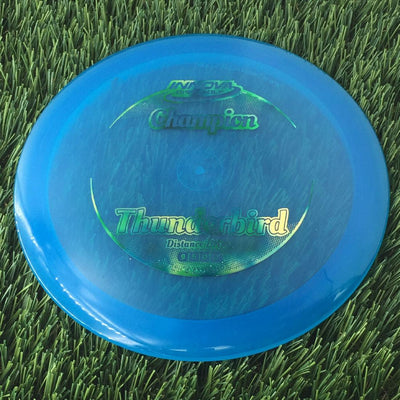 Innova Champion Thunderbird with Circle Fade Stock Stamp - 171g - Translucent Blue