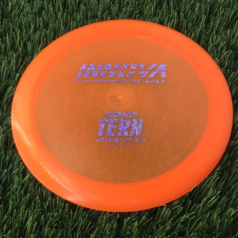 Innova Champion Tern with Burst Logo Stock Stamp - 170g - Translucent Orange