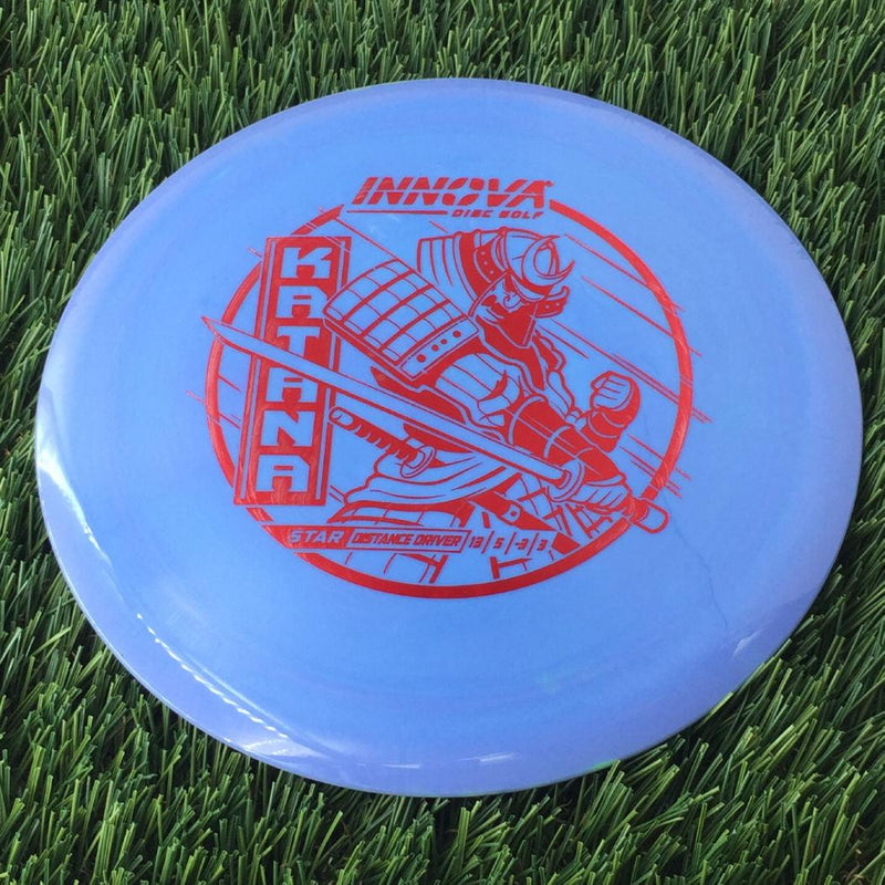 Innova Star Katana with Burst Logo Stock Stamp - 170g Blue