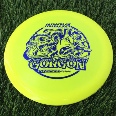 Innova Star Gorgon with Burst Logo Stock Stamp - 175g Yellow