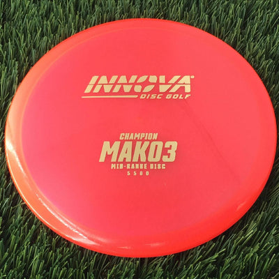 Innova Champion Mako3 with Burst Logo Stock Stamp - 174g - Translucent Neon Pink