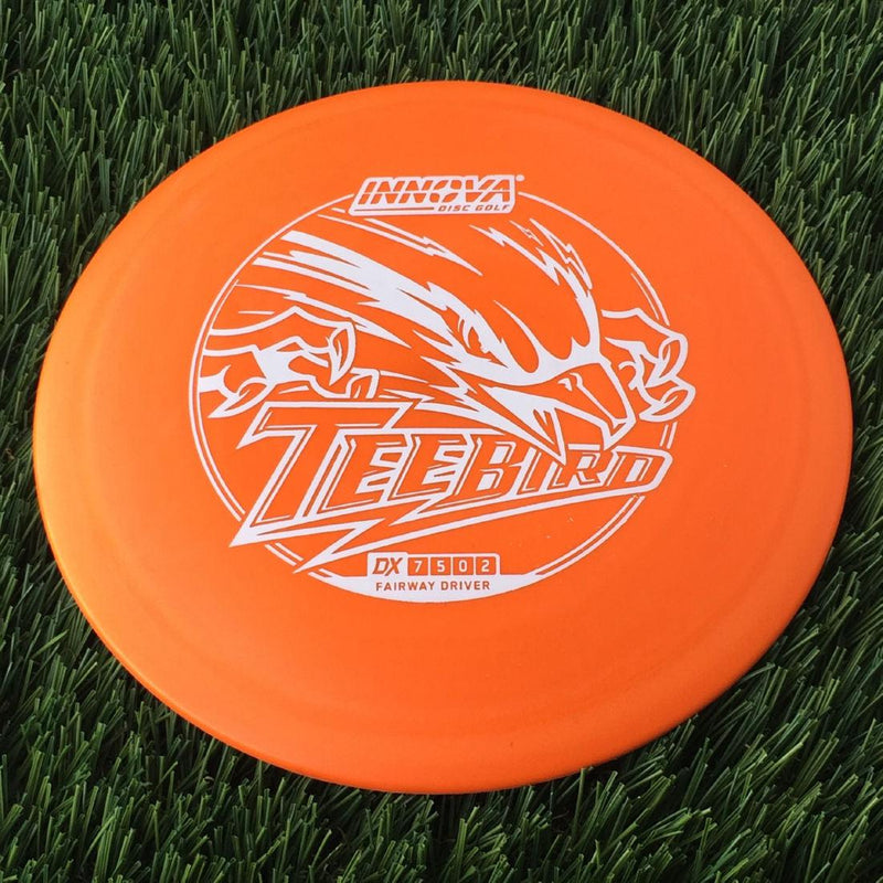 Innova DX Teebird with Burst Logo Stock Character Stamp - 165g Orange