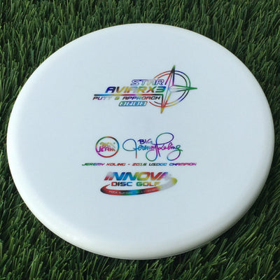 Innova Star AviarX3 with Big Jerm - Jeremy Koling - 2016 USDGC Champion Stamp - 166g White