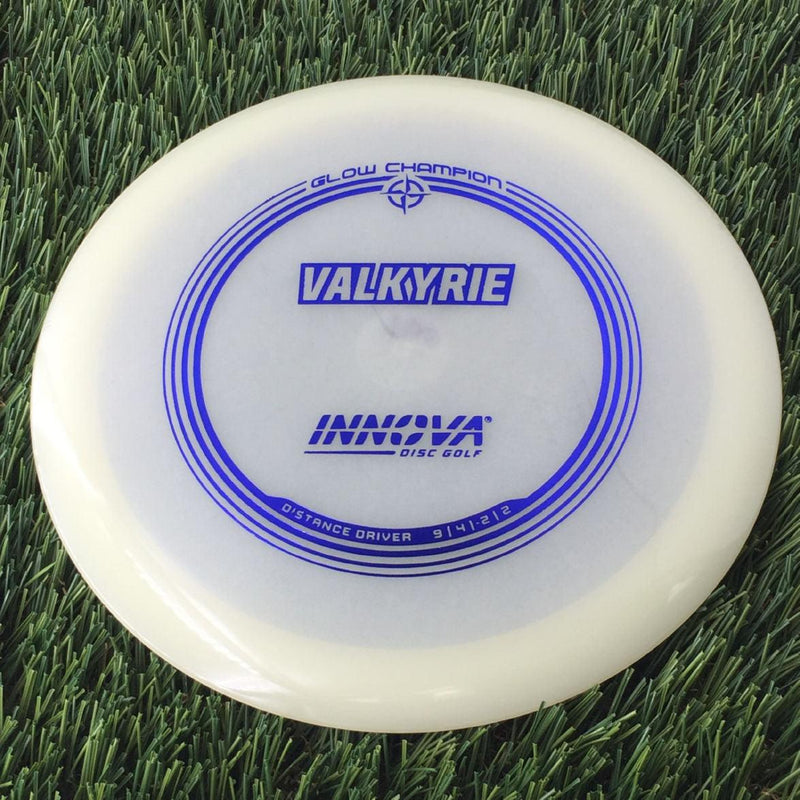 Innova Champion Glow Valkyrie with Burst Logo Stock Stamp - 175g - Translucent Glow