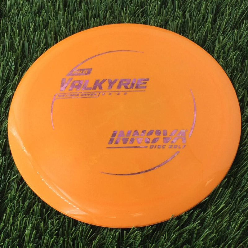 Innova Pro Valkyrie with Burst Logo Stock Stamp - 163g Orange