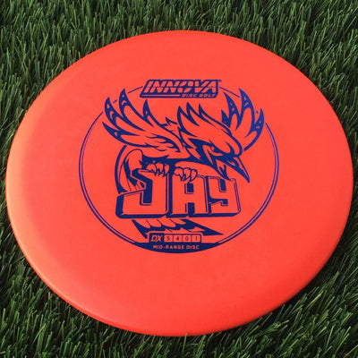 Innova DX Jay with Burst Logo Stock Stamp - 168g Bright Red