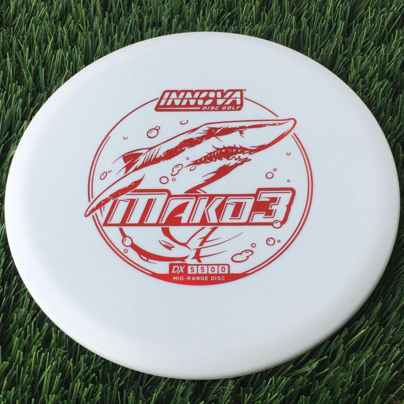 Innova DX Mako3 with Burst Logo Stock Stamp - 145g White