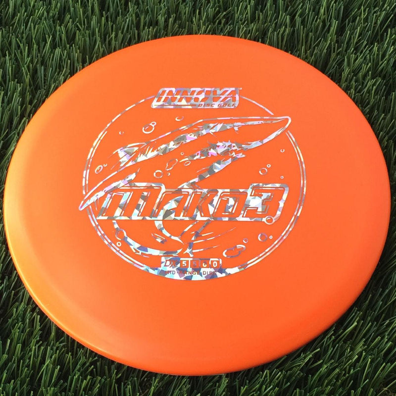 Innova DX Mako3 with Burst Logo Stock Stamp - 169g Orange