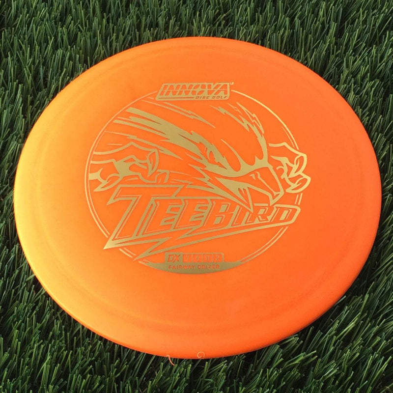 Innova DX Teebird with Burst Logo Stock Character Stamp - 175g Orange