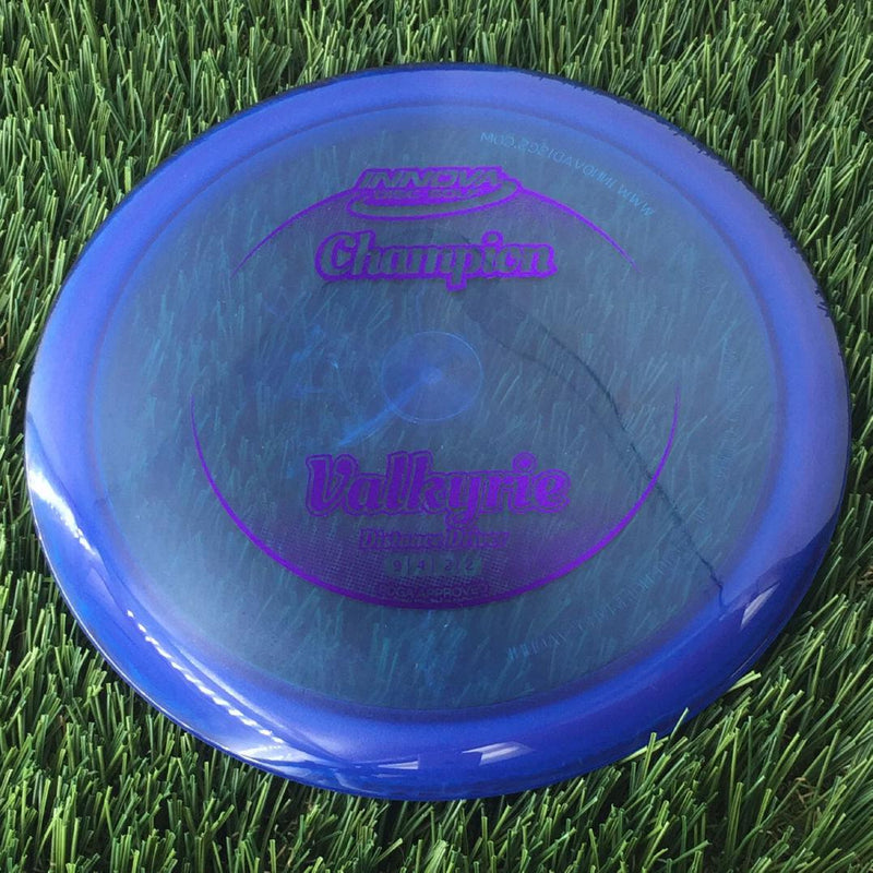 Innova Champion Valkyrie with Circle Fade Stock Stamp - 175g - Translucent Blue