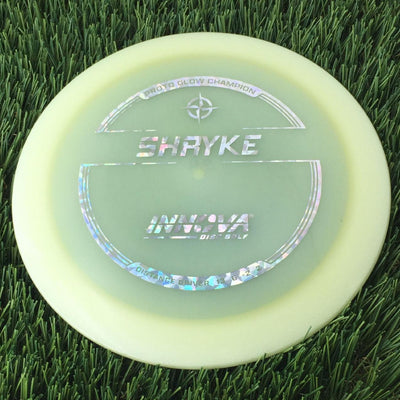 Innova Proto Glow Champion Champion Shryke with Burst Logo Stock Stamp - 175g - Translucent Glow