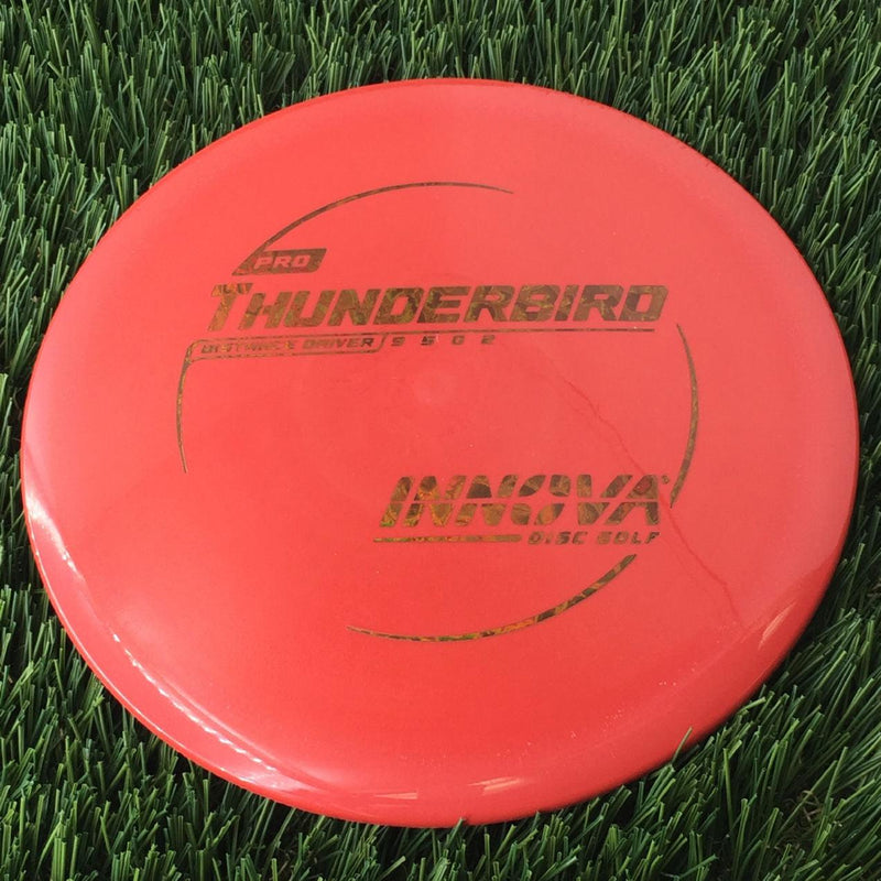 Innova Pro Thunderbird with Burst Logo Stock Stamp - 166g Dark Orange