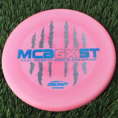 Discraft ESP Swirl Zone with McBeast 6X Claw PM World Champ Stamp - 174g Pink