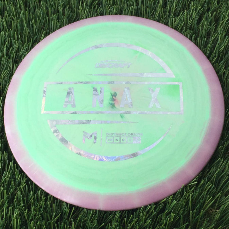 Discraft ESP Anax with PM Logo Stock Stamp Stamp - 174g Off Green