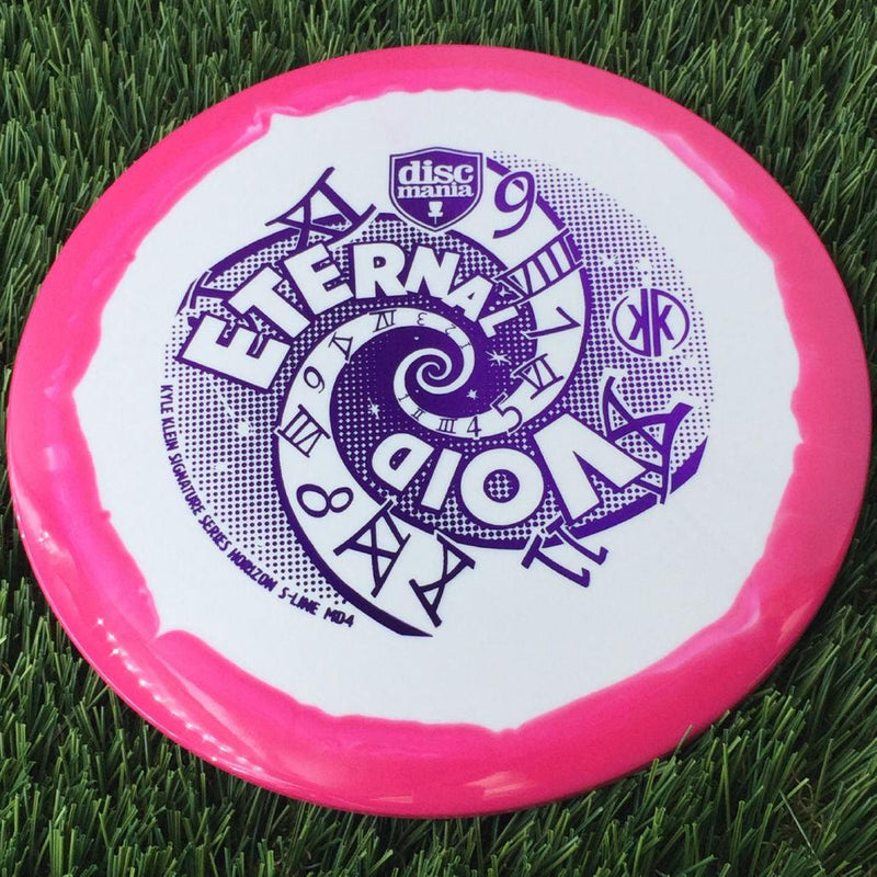 Discmania Horizon S-Line MD4 with Kyle Klein Signature Series - Eternal Void Egyptian Hieroglyphs Stamp - 179g Pink