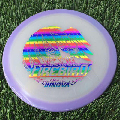 Innova Proto Glow Halo Champion Firebird with Nate Sexton 2024 Tour Series Stamp - 175g - Translucent Purple