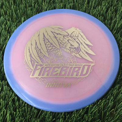 Innova Proto Glow Halo Champion Firebird with Nate Sexton 2024 Tour Series Stamp - 175g - Translucent Blurple