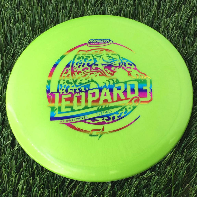 Innova Gstar Leopard3 with Stock Character Stamp - 175g Lime Green