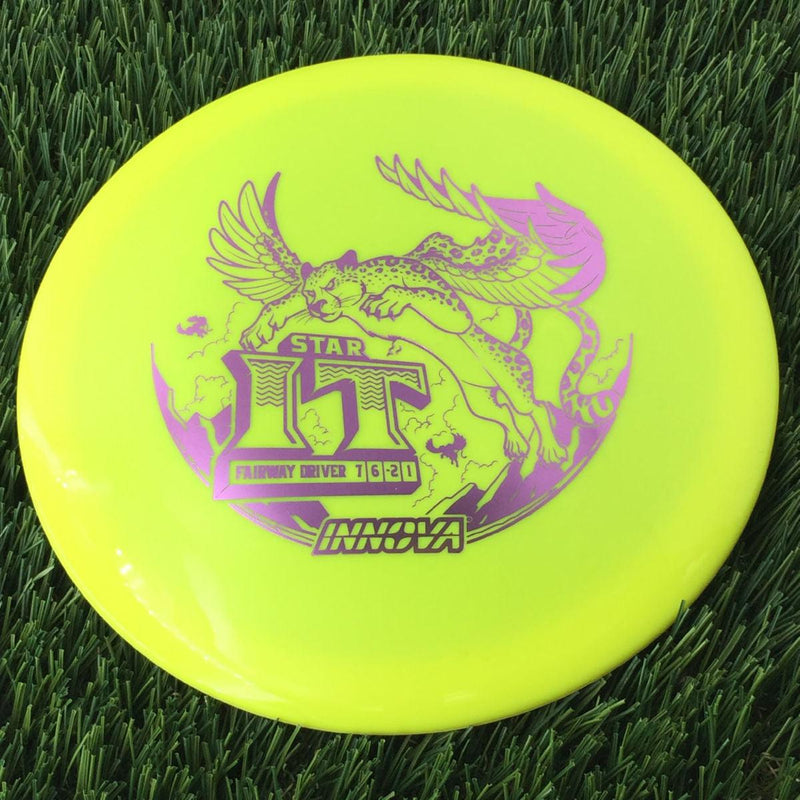 Innova Star IT with Burst Logo Stock Stamp - 170g Yellow