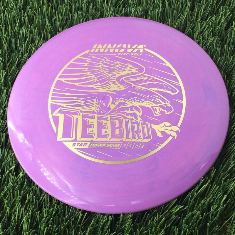 Innova Star Teebird with Burst Logo Stock Stamp - 169g Purple