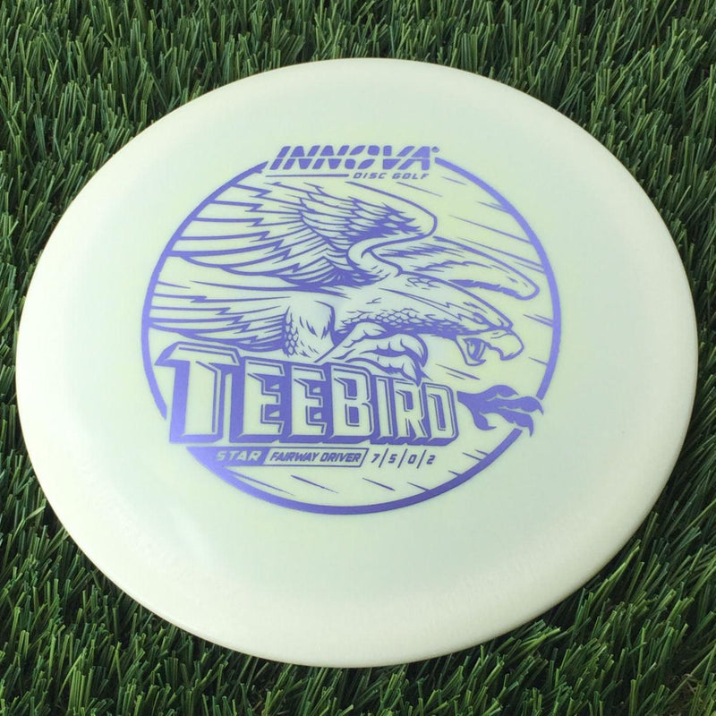 Innova Star Teebird with Burst Logo Stock Stamp - 150g Off White