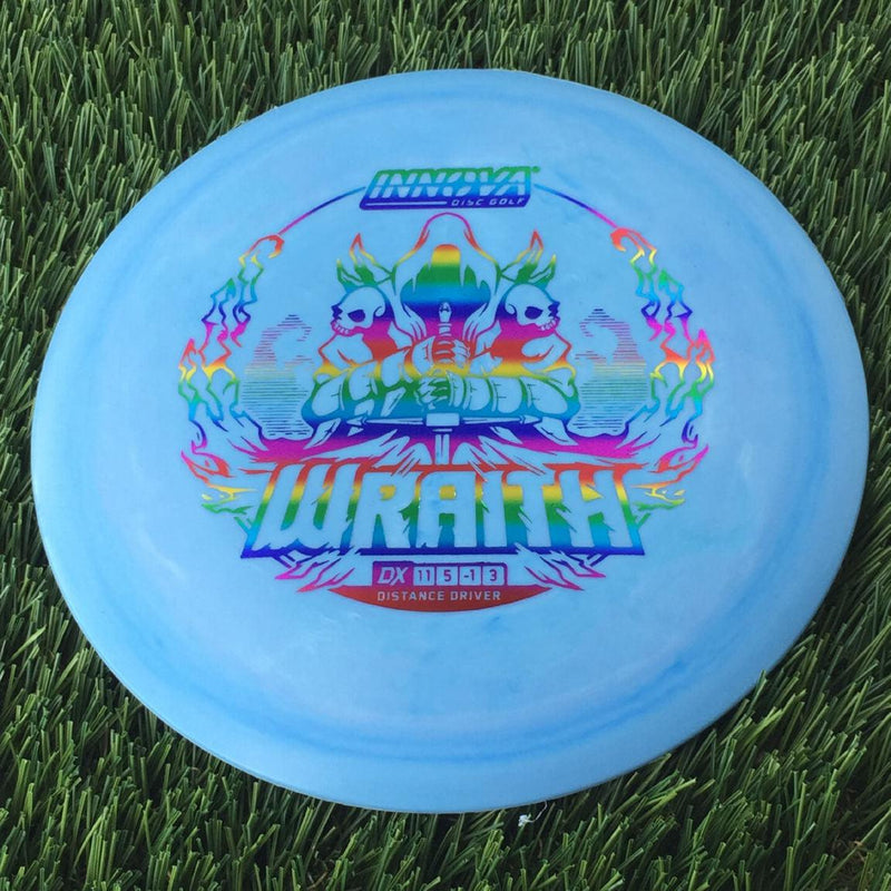 Innova DX Wraith with Burst Logo Stock Stamp - 147g Blue