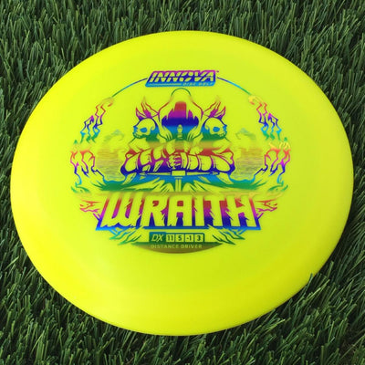 Innova DX Wraith with Burst Logo Stock Stamp - 167g Yellow