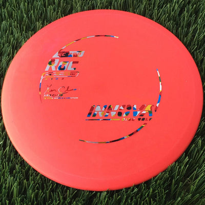 Innova Pro KC Roc with Ken Climo 12 Time World Champion Burst Logo Stamp - 176g Orangish Pink