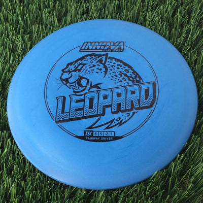 Innova DX Leopard with Burst Logo Stock Stamp - 137g Muted Blue