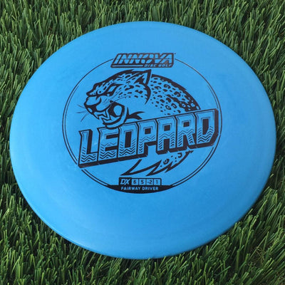 Innova DX Leopard with Burst Logo Stock Stamp - 137g Blue