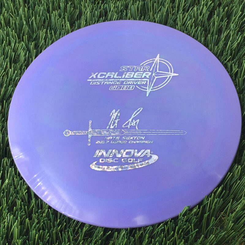 Innova Star Xcaliber with Nate Sexton 2017 USDGC Champion - Sexcaliber Stamp - 171g Purple