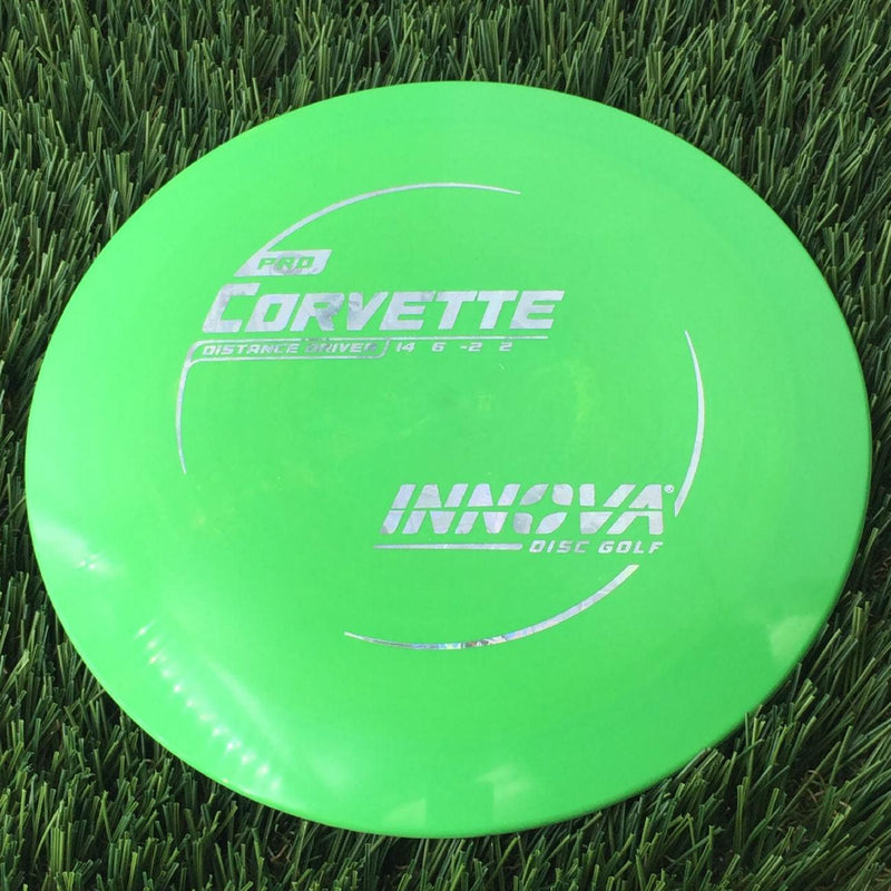 Innova Pro Corvette with Burst Logo Stock Stamp - 169g Green