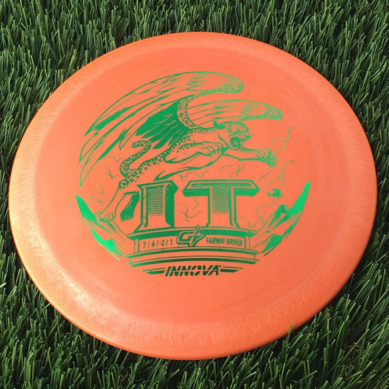 Innova Gstar IT with Burst Logo Stock Stamp - 149g Orange