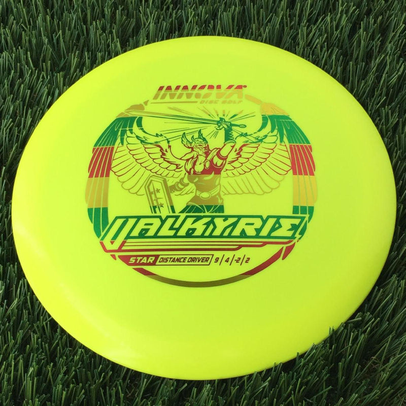 Innova Star Valkyrie with Burst Logo Stock Stamp - 175g Yellow