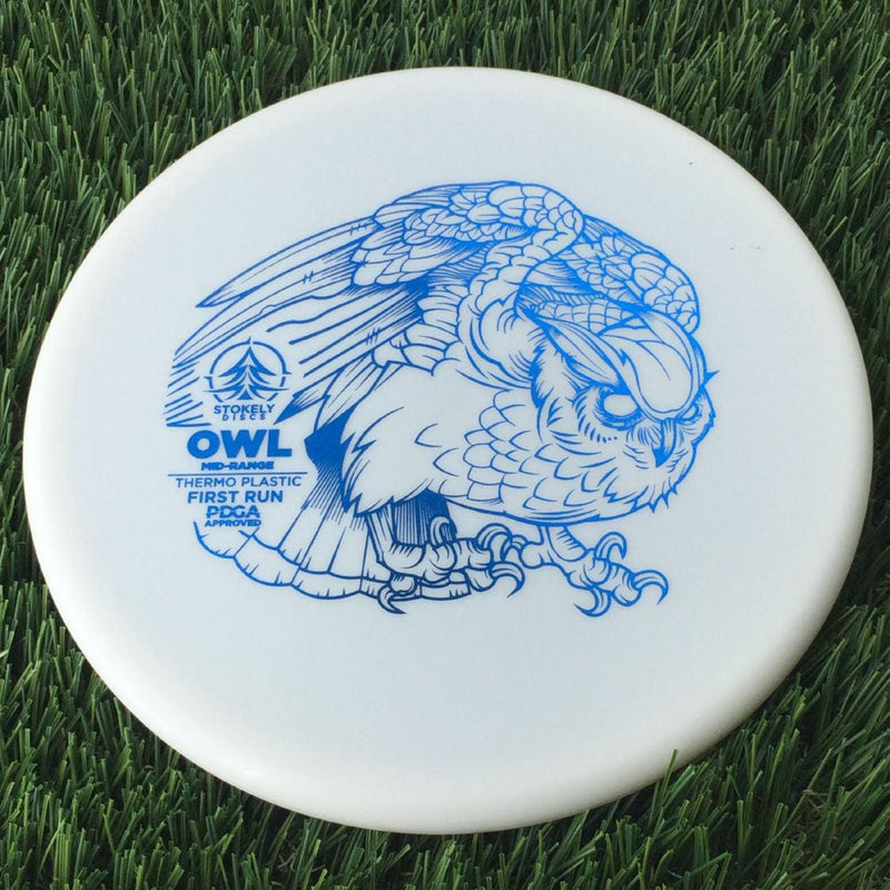 Stokely Thermo Owl with First Run Stamp - 174g White