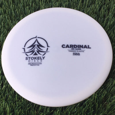 Stokely Thermo Cardinal with Pre-Production Prototype Stamp - 176g White