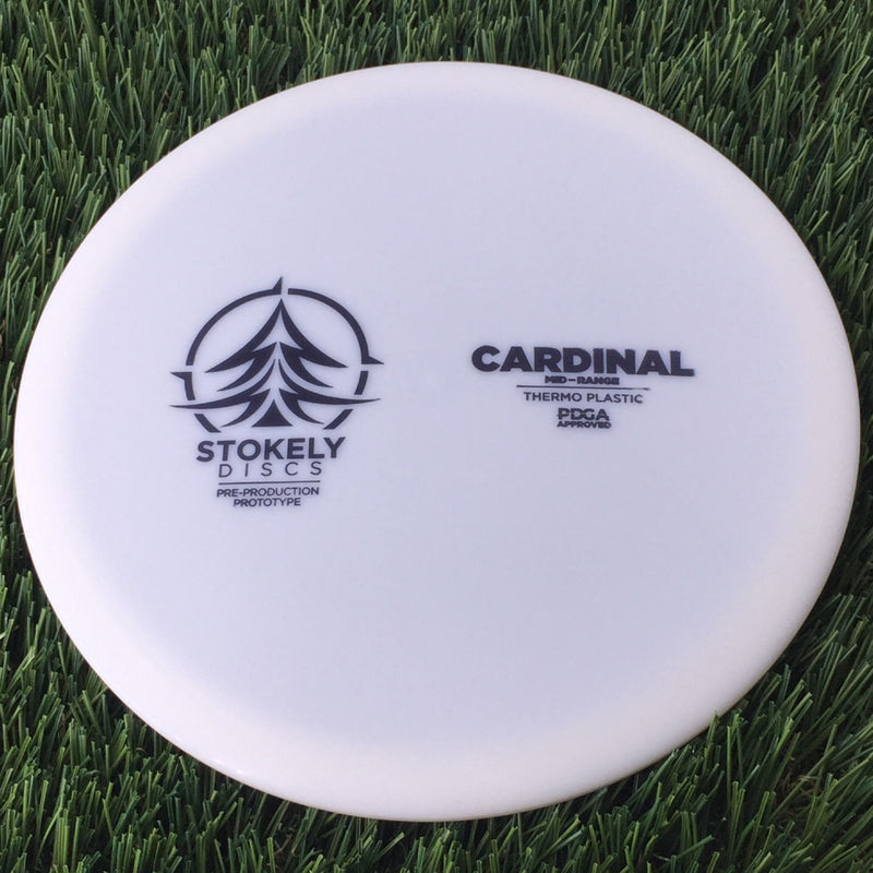 Stokely Thermo Cardinal with Pre-Production Prototype Stamp - 177g White