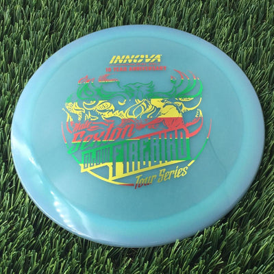 Innova Proto Color Glow Champion Firebird with Nate Sexton "Sexybird" 10 Year Anniversary Tour Series Stamp - 175g - Translucent Aqua Green