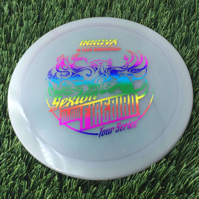 Innova Proto Color Glow Champion Firebird with Nate Sexton "Sexybird" 10 Year Anniversary Tour Series Stamp - 175g - Translucent Off Green