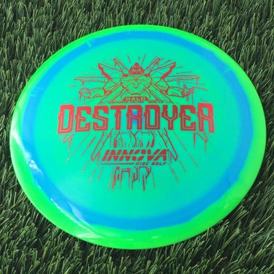 Innova Halo Star Destroyer with Burst Logo Stock Stamp - 167g Bluish Green