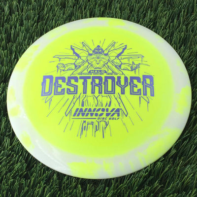 Innova Halo Star Destroyer with Burst Logo Stock Stamp - 151g Yellow