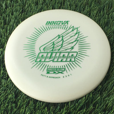 Innova Proto Glow DX Aviar Putter with Burst Logo Stock v2 Stamp - 175g Glow