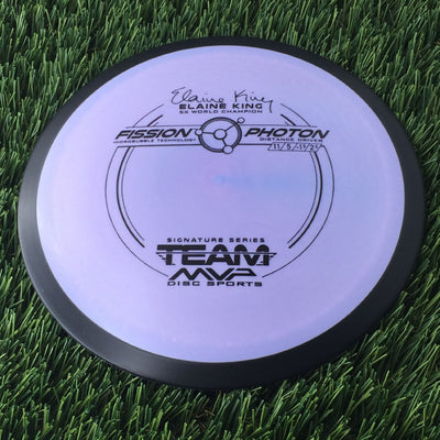 MVP Fission Photon with Elaine King 5x World Champion Stamp - 163g Purple